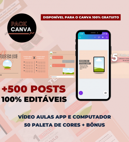 COMO USAR O CANVA PRÓ, VITALÍCIO E TOTALMENTE GRÁTIS - FÁCIL E RÁPIDO EM 5  MINUTOS! 